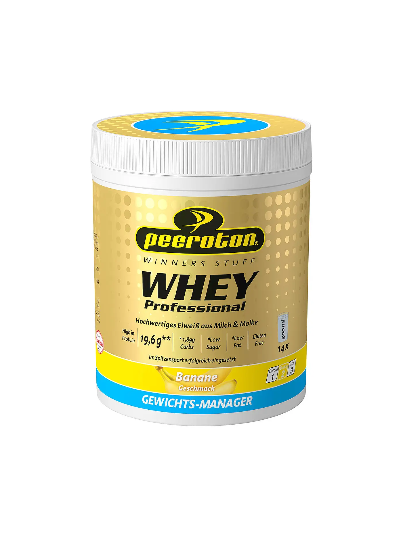 PEEROTON | WHEY Professional myProtein Shake Banane 350g | 